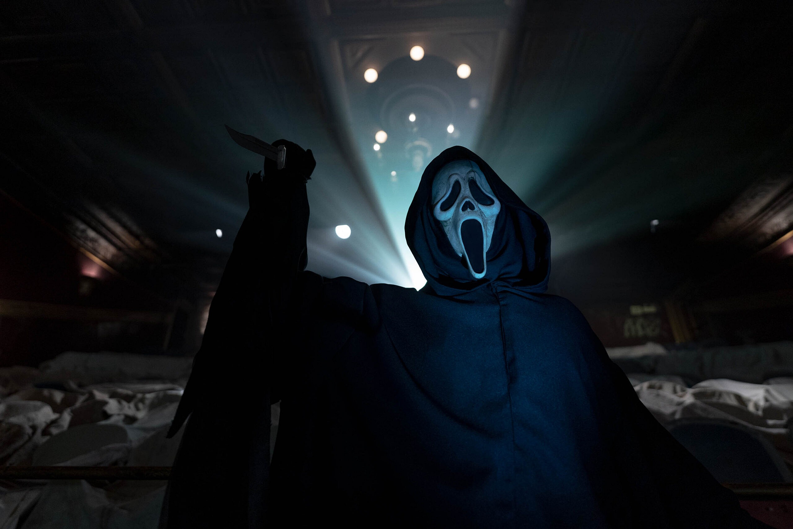 Ghostface in Paramount Pictures and Spyglass Media Group's "Scream VI."