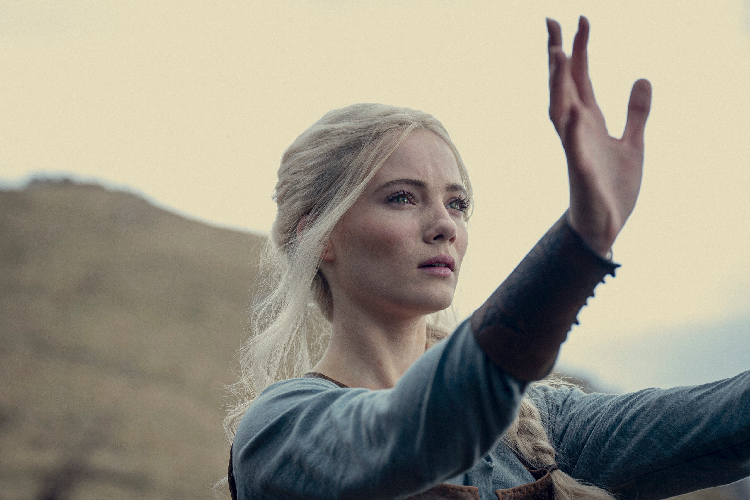 Ciri (Freya Allan) embraces her magicks in The Witcher Season 3 Episode 1 "Shaerrawedd" (2023), Netflix