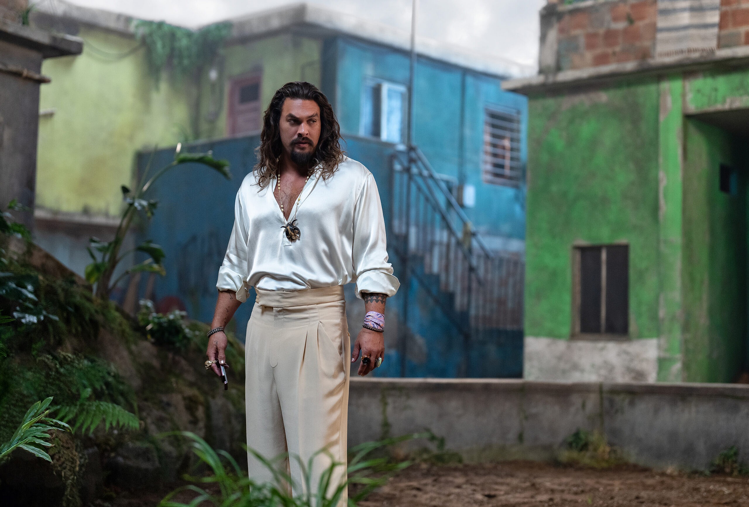 Jason Momoa as Dante in Fast X, directed by Louis Leterrier.