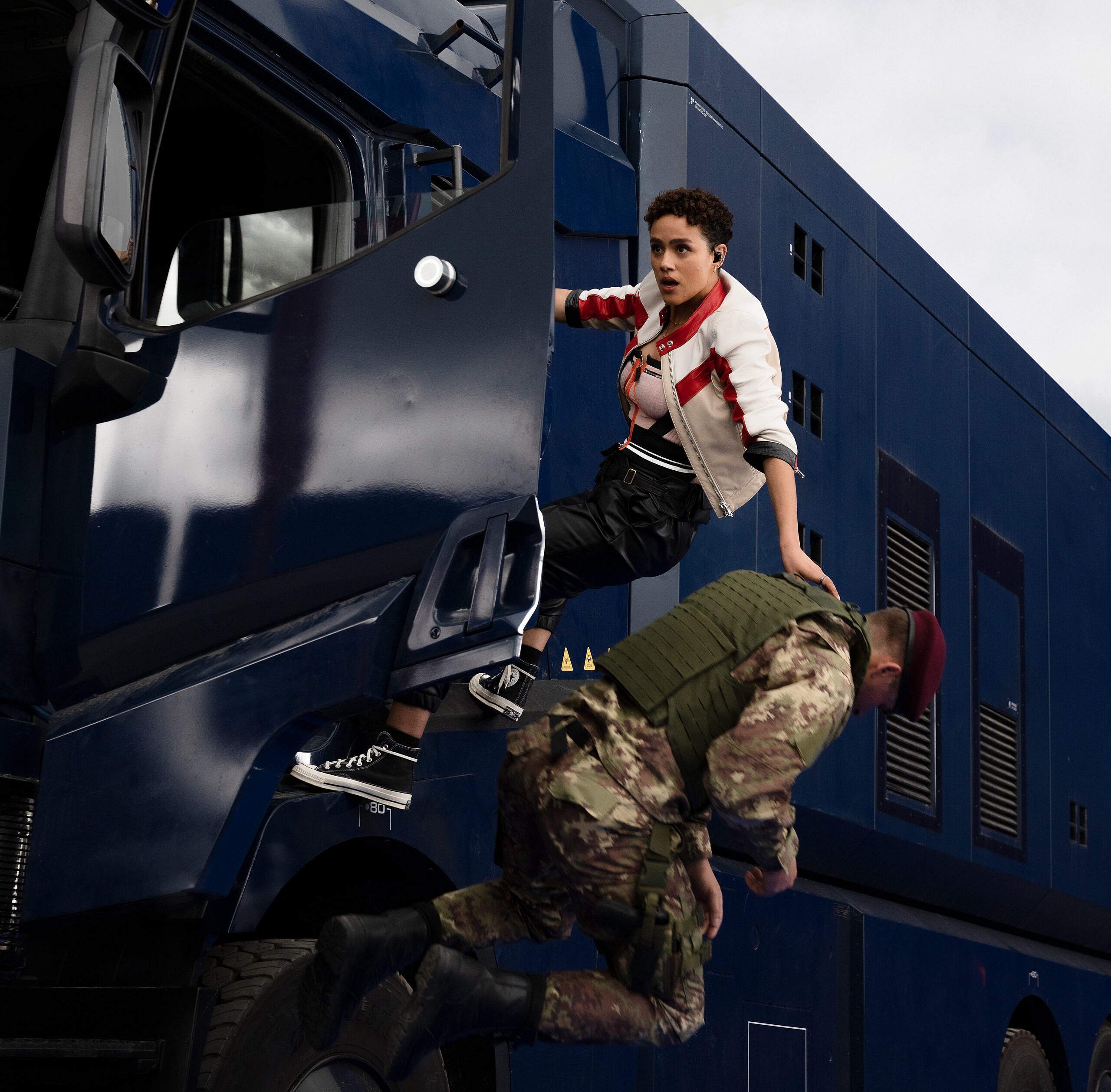 Nathalie Emmanuel as Ramsey in Fast X, directed by Louis Leterrier.