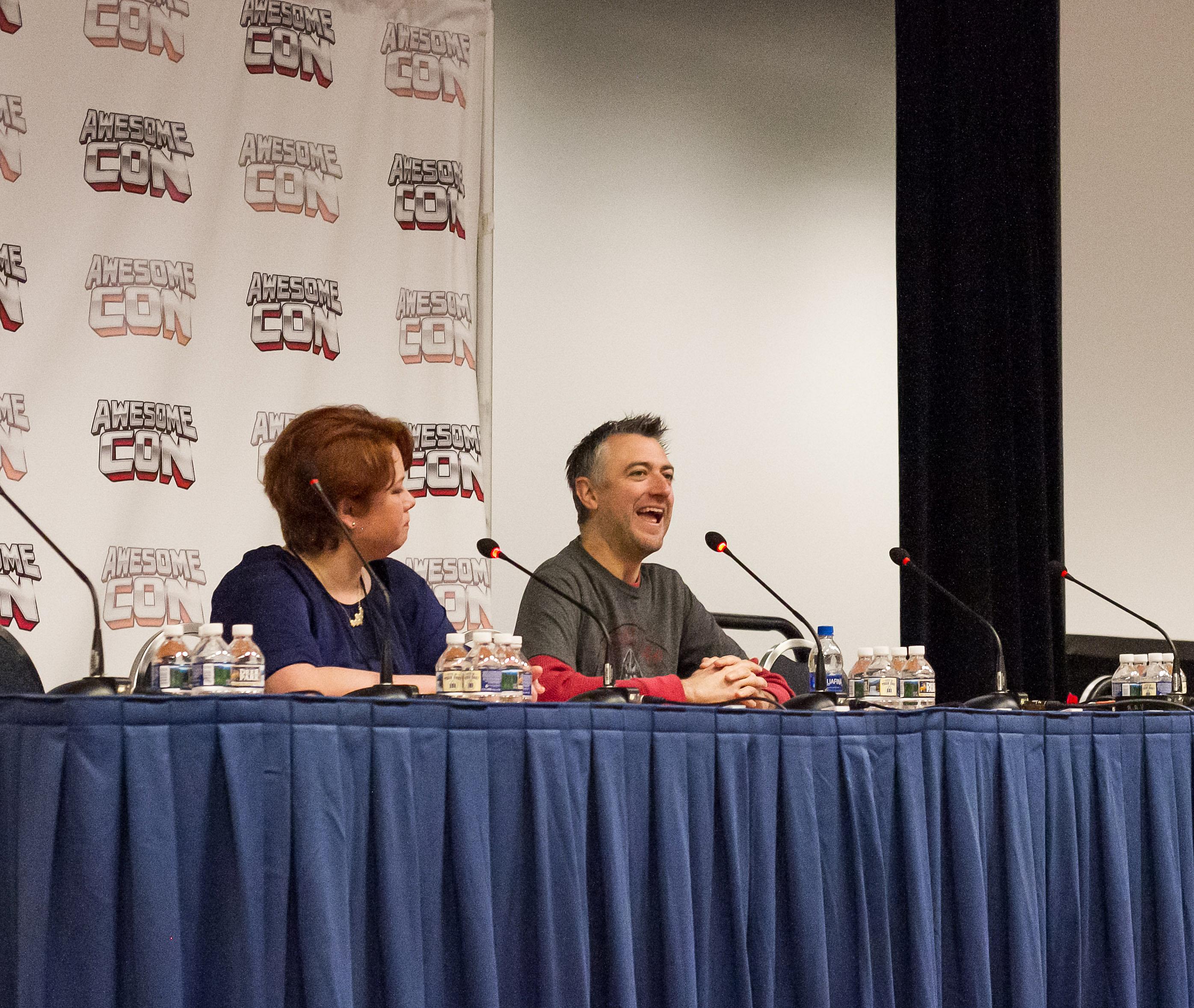 Sean Gunn at Awesome Con 2018