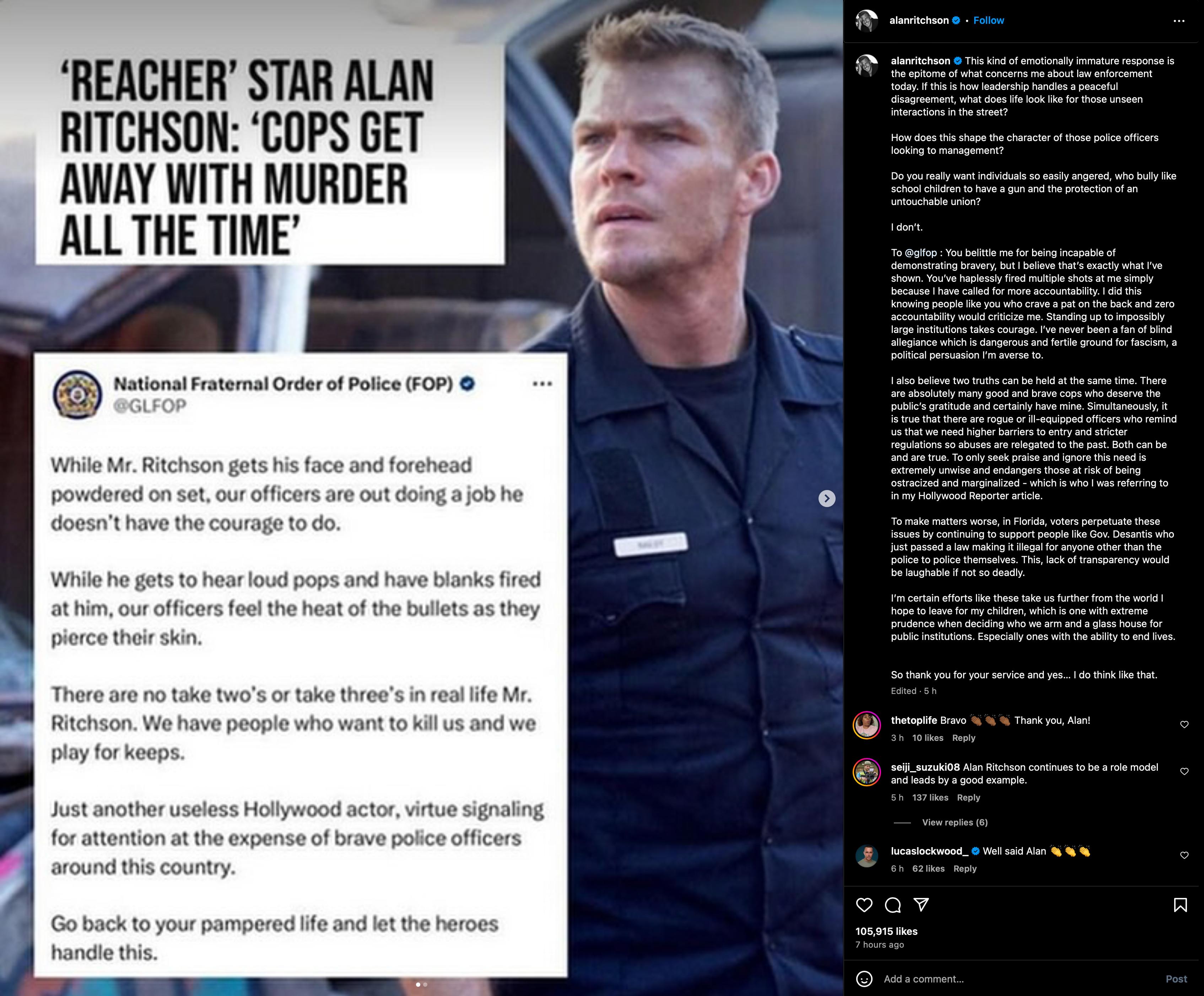 Alan Ritchson (@alanritchson) on Instagram