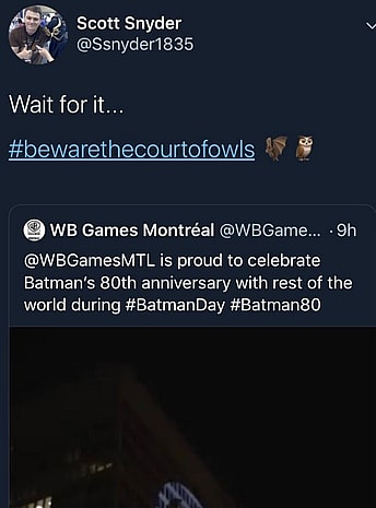 ScottSnyder Beware Court of Owls