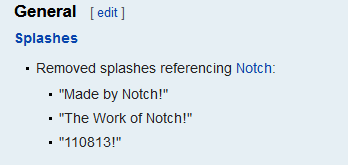 Minecraft's Latest Update Removes Mentions of Creator Markus "Notch" Persson From Splash Screens