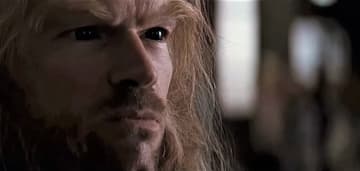 Sabretooth (Tyler Mane) cuts in line to get his tickets early in X-Men (2000), 20th Century Fox