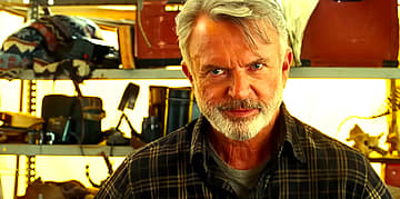 Sam Neill plays Doctor one last time as Alan Grant in Jurassic World Dominion (2022), Universal Pictures