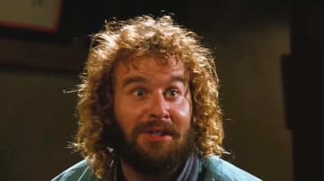 Ray (Donald Gibb) is honored, but not for long, to be invited to the Kumite in Bloodsport (1988), Cannon Films
