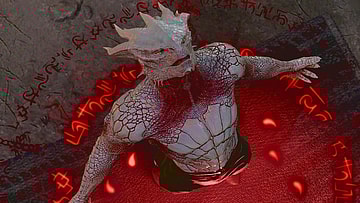 The Dark Urge (Neil Roberts) powers up in Baldur's Gate 3 (2023), Larian Studios