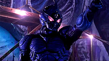 The Guyver comes to the rescue in Guyver: Dark Hero (1994), New Line Cinema