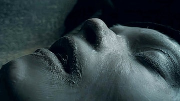 A missing girl wakes up from a long nap in Lee Cronin's The Mummy (2026), New Line Cinema