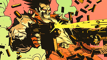 Lobo brings out the literal big guns in a last-ditch play for the Heart of Apokolips in DC K.O.: Wonder Woman vs. Lobo Vol. 1 #1 (2026), DC. Words by Joëlle Jone, art by Jason Howard, Cary Nord, Daniel Bayliss, Tamra Bonvillain, and Clayton Cowles.