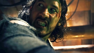 Simon (Markiplier) uses the SM-13 to batter The Monster in Iron Lung (2025), Markiplier Studios