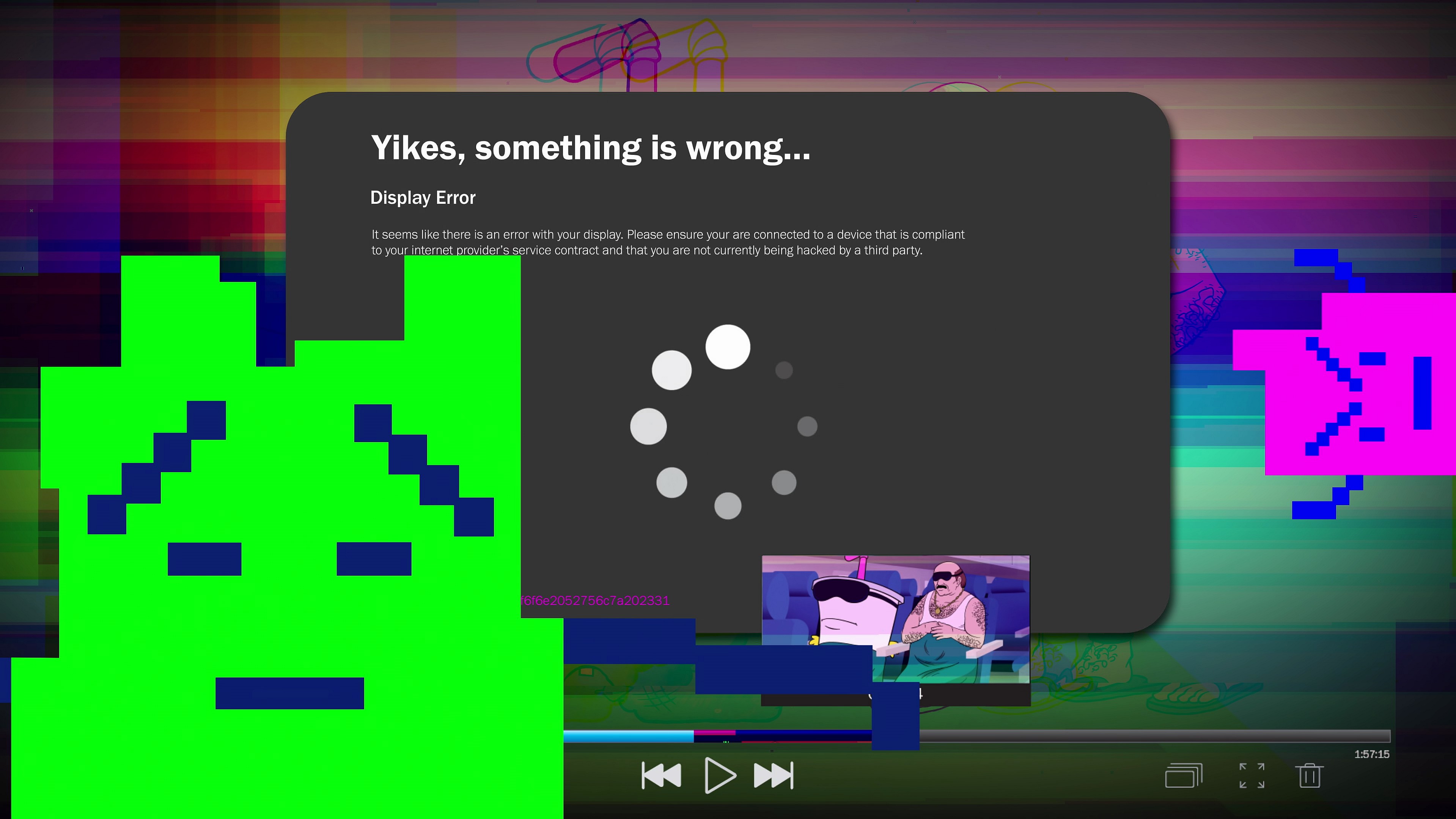 Ignignokt (Dave Willis) and Err (Matt Maiellaro) literally steal the scene in Aqua Teen Forever: Plantasm (2022) Williams Street via Blu-ray