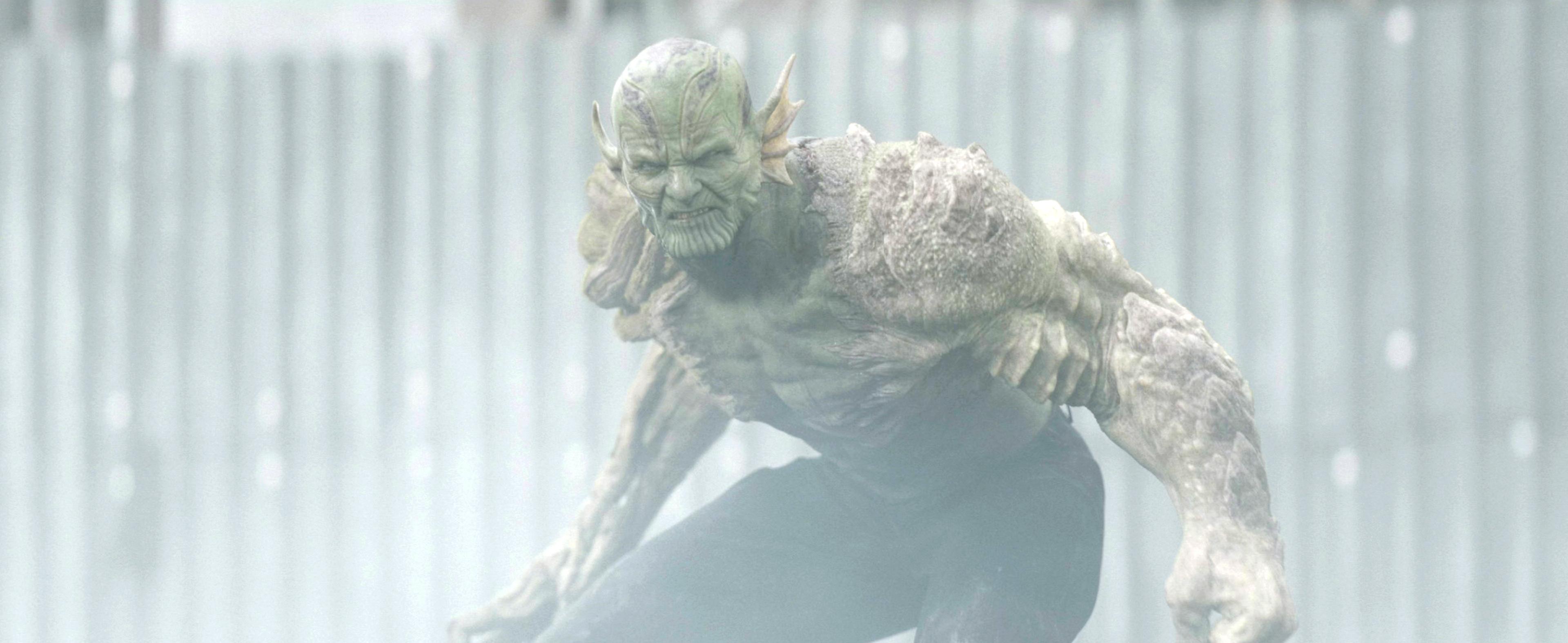 Gravik (Kingsley Ben-Adir) unleashes his true Super Skrull powers in Secret Invasion Season 1 Episode 6 "Home" (2023), Marvel Entertainment
