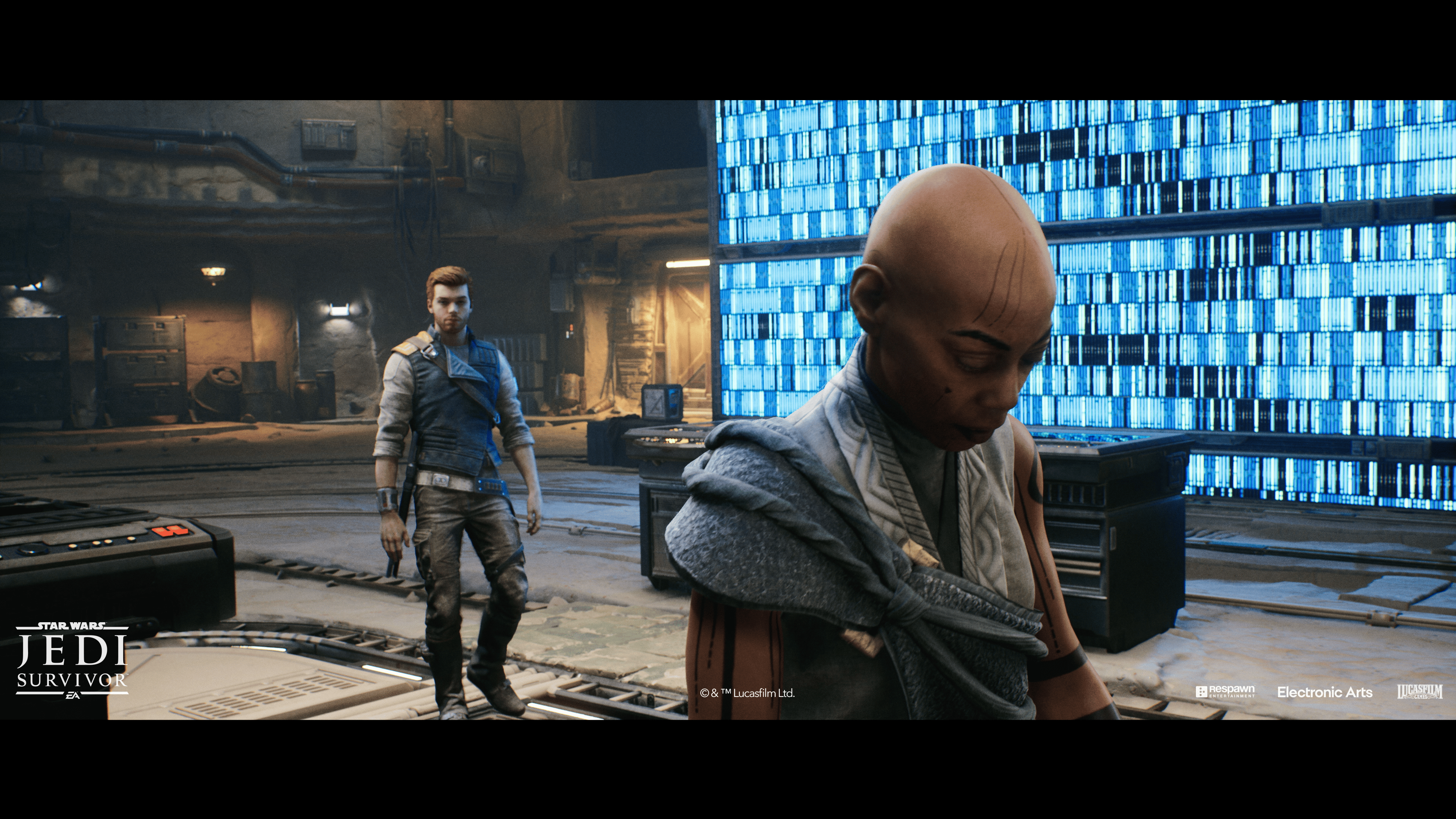 Cal Kestis meets with Cere Junda via Star Wars Jedi Survivor (2023), EA