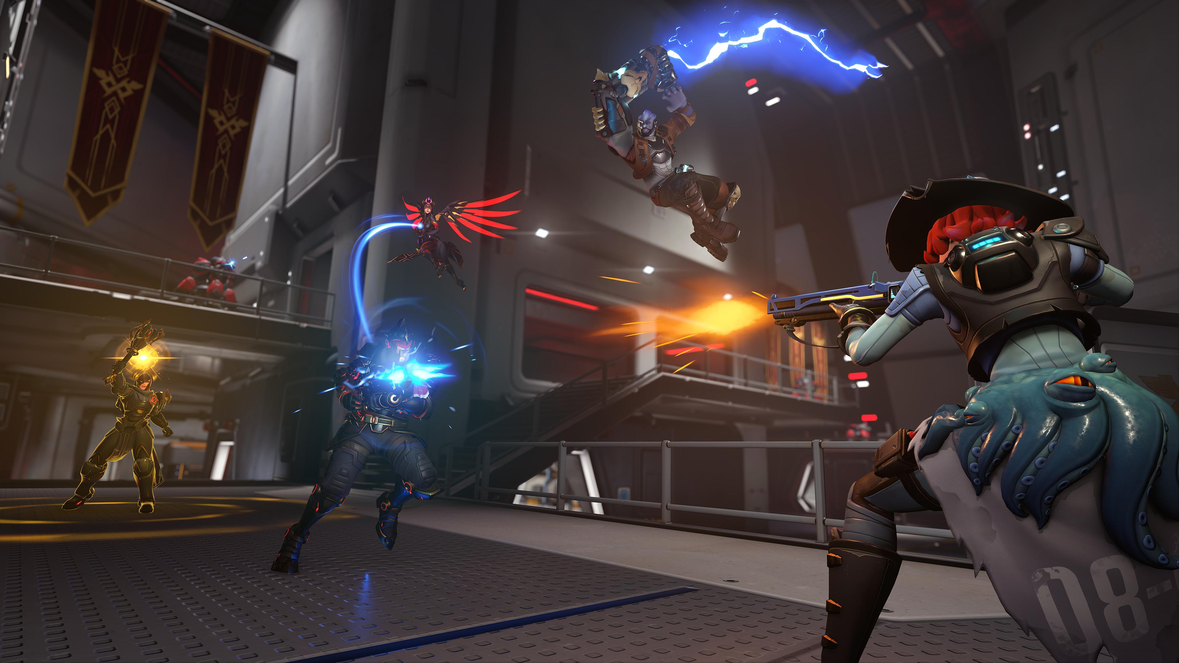 Players duke it out in the StarWatch event in Overwatch 2 (2022), Blizzard Entertainment