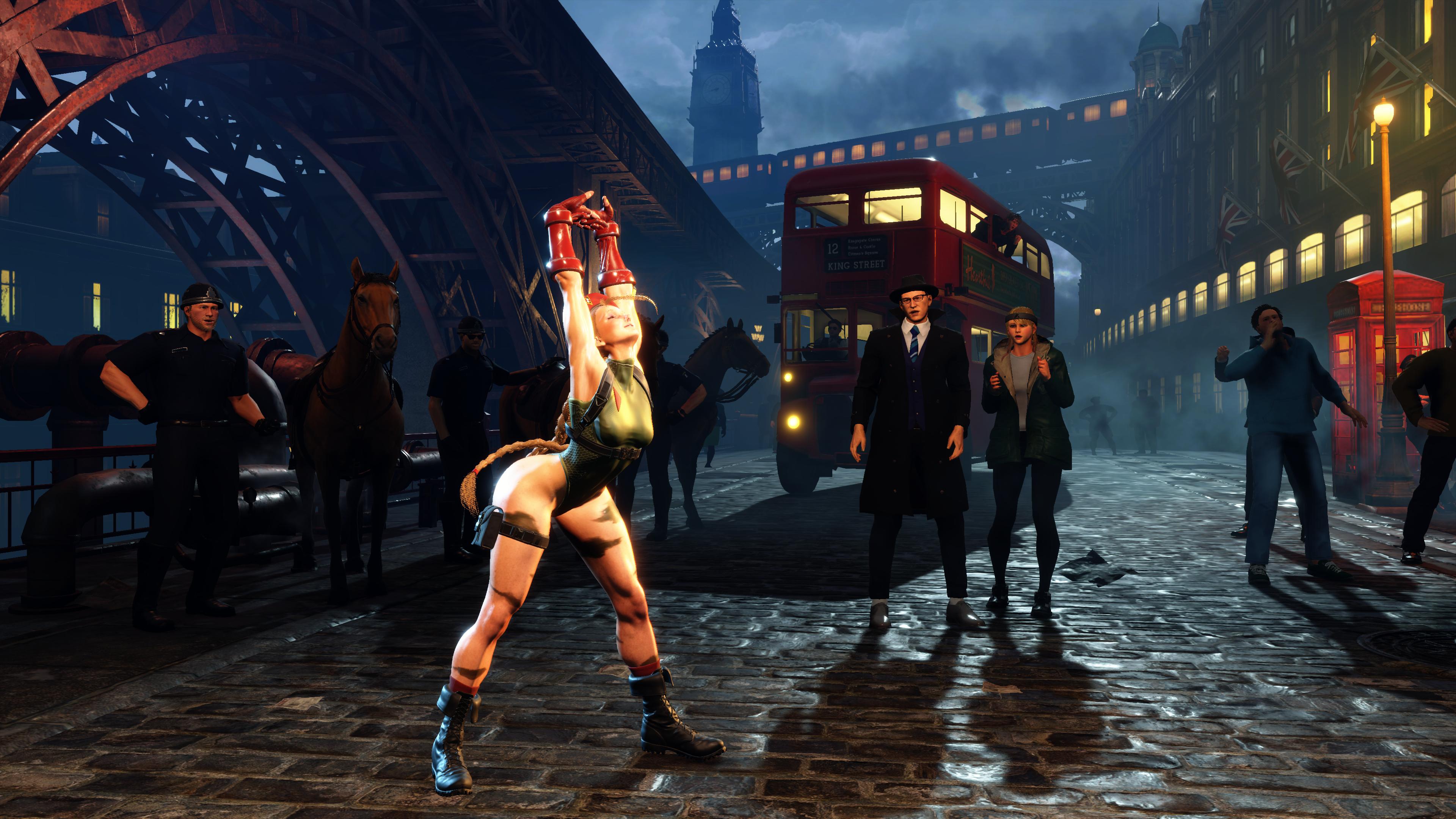 Cammy (Miyuki Sawashiro) strikes a pose in Street Fighter VI (2023), Capcom