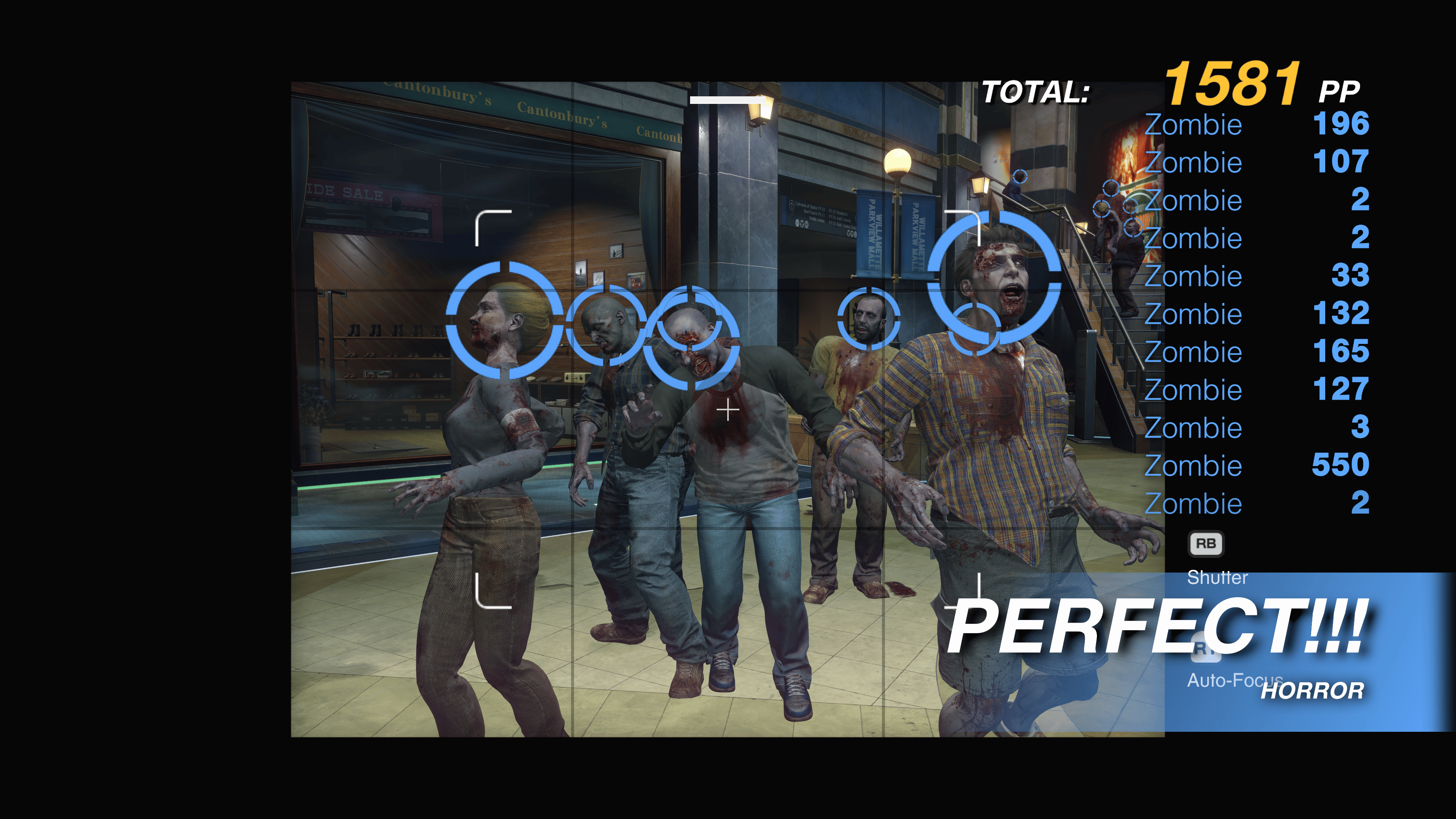 A horror photo of numerous zombies in Dead Rising Deluxe Remaster (2024), Capcom