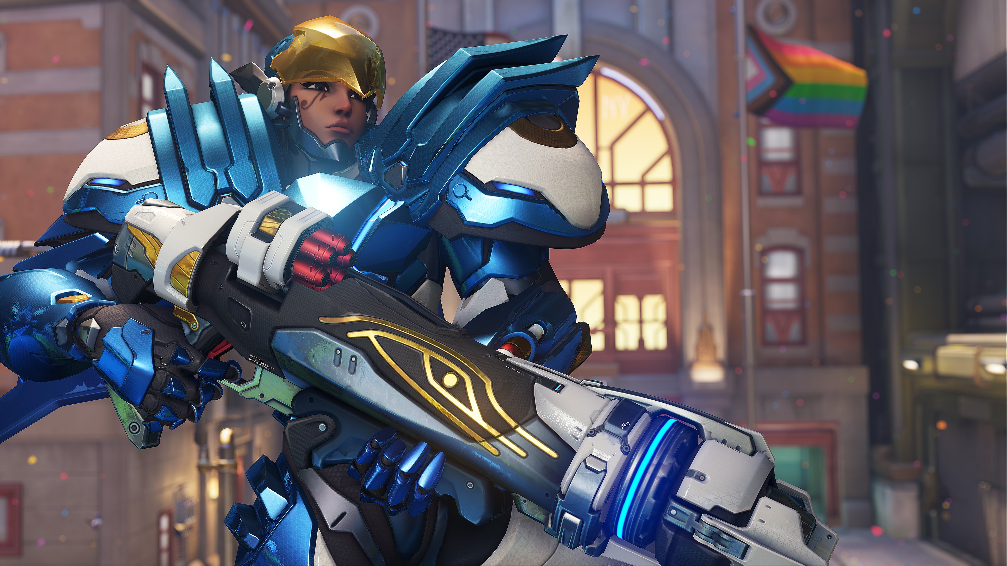Pharah (Jen Cohn) embraces her new lesbian identity in Overwatch 2 (2022), Blizzard Entertainment