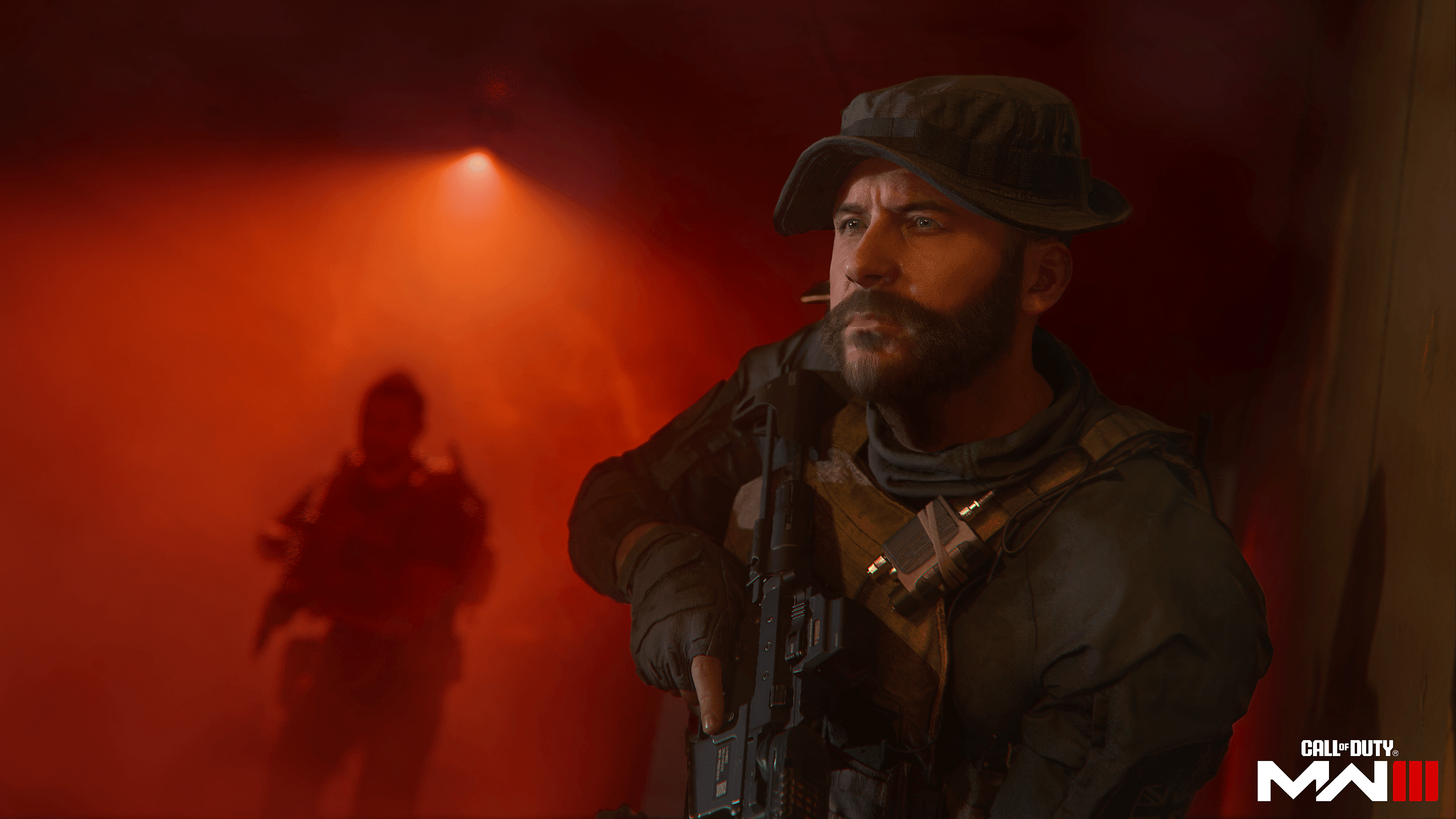 Cpt. Price (Billy Murray) clings to the shadows in Call of Duty: Modern Warfare III (2023), Activision Blizzard