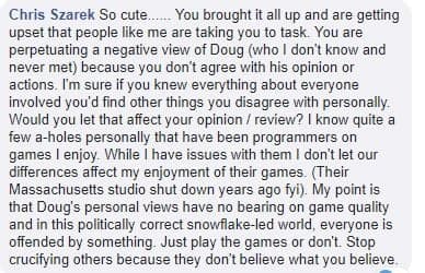 Chris Szarek fb 3
