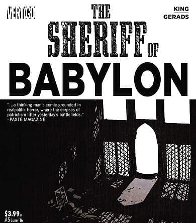 Comic Book Review: The Sheriff of Babylon #5