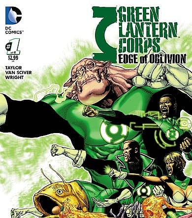 Green Lantern Corps: Edge of Oblivion #1 Cover