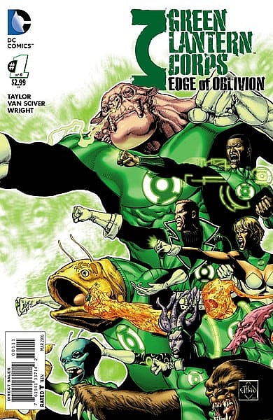 Green Lantern Corps: Edge of Oblivion #1 Cover