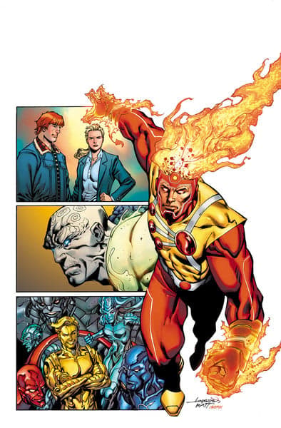 Legends of Tomorrow Anthology Series Cover by Aaron Lopresti
