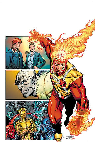 Legends of Tomorrow Anthology Series Cover by Aaron Lopresti