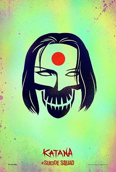 Suicide Squad Katana Movie Poster