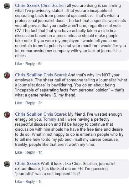 Chris and Chris last comments