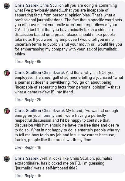 Chris and Chris last comments