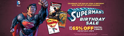 DC Celebrates Superman's Birthday with Digital Sale