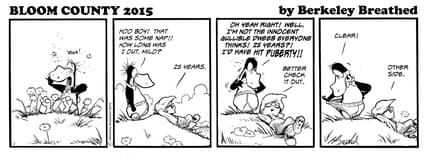 Bloom County Comic Strip
