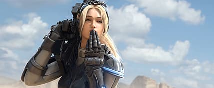 Nova blows Arthas a taunting kiss goodbye via Heroes of the Storm (2015), Blizzard Entertainment