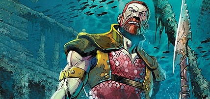 King Nereus - Art by Paul Pelletier - DC Comics