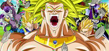 Broly in "Dragon Ball" - Toei Animation