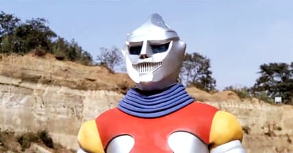 Jet Jaguar smiles