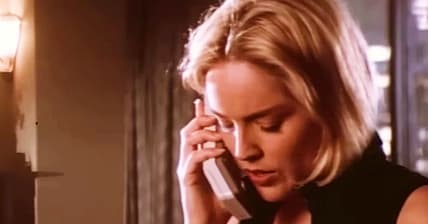 Stone on the phone