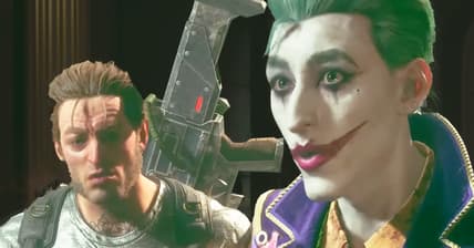 Captain Boomerang (Daniel Lapane) is untrusting of the Joker (JP Karliak) in Suicide Squad: Kill the Justice League (2024), Rocksteady Studios