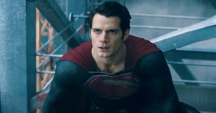 Man of Steel under construction