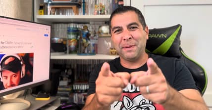 Smash JT celebrates his website being reinstated in The TRUTH Prevails - SmashJT.com is BACK!! #KotakuDetected, Smash JT, on YouTube