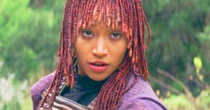 Mae (Amandla Stenberg) is reluctant to heed Qimir's (Danny Jacinto) travel advice in The Acolyte Season 1 Episode 4 'Day' (2024), Disney