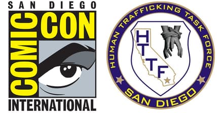 Official San Diego Comic-Con logo / Official emblem of the San Diego Human Trafficking Task Force