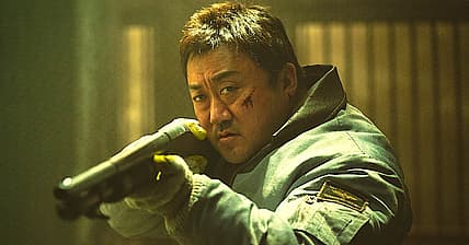 Badland Hunters Don Lee as Nam San in Badland Hunters Cr. Cha Min-jung/Netflix © 2024
