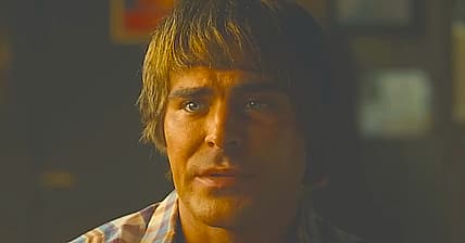 Kevin Von Erich (Zac Efron) reveals his goal to be with his family in The Iron Claw (2023), A24