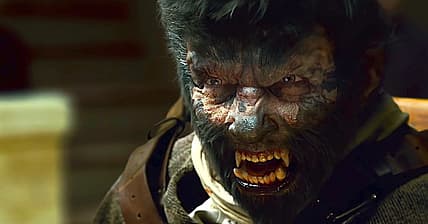 Lawrence Talbot transforms into werewolf in The Wolfman (2010), Universal Pictures
