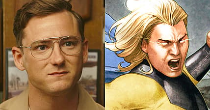 Lt. Robert "Bob" Floyd receives razzing from fellow pilots in Top Gun: Maverick (2022), Paramount