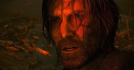 Alan Wake (Ilkka Villi, Matthew Porretta) disheveled and confused in Alan Wake II (2023), Epic Games